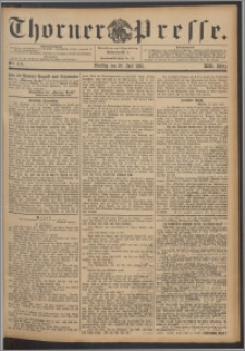 Thorner Presse 1895, Jg. XIII, Nro. 176 + Extrablatt