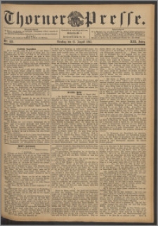 Thorner Presse 1895, Jg. XIII, Nro. 188