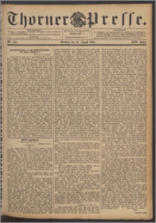 Thorner Presse 1895, Jg. XIII, Nro. 194