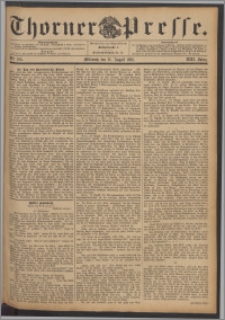 Thorner Presse 1895, Jg. XIII, Nro. 195 + Beilage