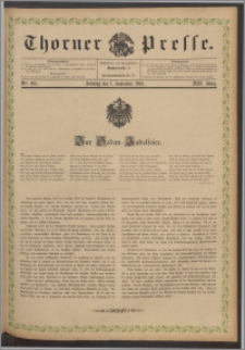 Thorner Presse 1895, Jg. XIII, Nro. 205 + Beilage, Beilagenwerbung
