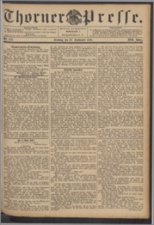 Thorner Presse 1895, Jg. XIII, Nro. 223 + Beilage, Beilagenwerbung