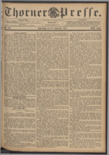 Thorner Presse 1895, Jg. XIII, Nro. 226 + Beilage