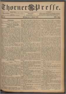 Thorner Presse 1895, Jg. XIII, Nro. 231 + Beilage