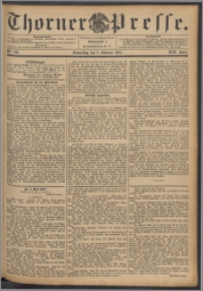 Thorner Presse 1895, Jg. XIII, Nro. 232 + Beilage
