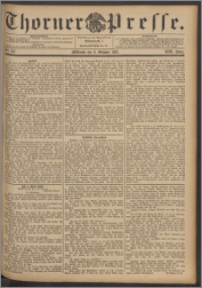 Thorner Presse 1895, Jg. XIII, Nro. 237 + Beilage