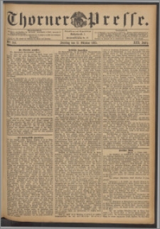 Thorner Presse 1895, Jg. XIII, Nro. 241 + 1. Beilage, 2. Beilage