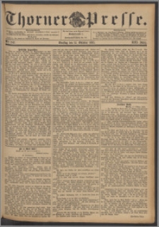 Thorner Presse 1895, Jg. XIII, Nro. 242 + Beilage