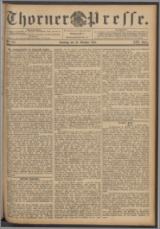 Thorner Presse 1895, Jg. XIII, Nro. 247 + 1. Beilage, 2. Beilage
