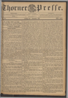 Thorner Presse 1895, Jg. XIII, Nro. 257 + Beilage