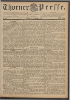 Thorner Presse 1895, Jg. XIII, Nro. 260 + Beilage