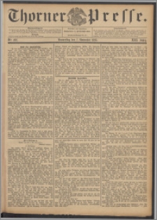 Thorner Presse 1895, Jg. XIII, Nro. 262 + Beilage