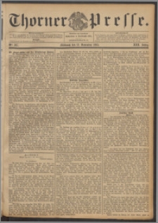 Thorner Presse 1895, Jg. XIII, Nro. 267 + Beilage