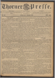 Thorner Presse 1895, Jg. XIII, Nro. 269 + Beilage