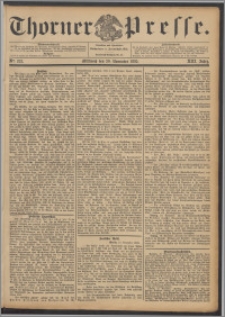 Thorner Presse 1895, Jg. XIII, Nro. 273 + Beilage