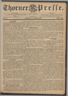 Thorner Presse 1895, Jg. XIII, Nro. 276 + Beilage