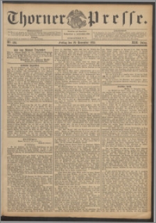 Thorner Presse 1895, Jg. XIII, Nro. 280 + Beilage