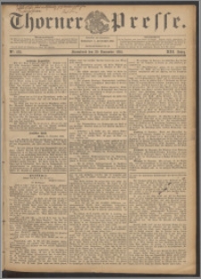 Thorner Presse 1895, Jg. XIII, Nro. 281 + Beilage, Extrablatt