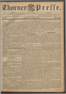 Thorner Presse 1895, Jg. XIII, Nro. 287