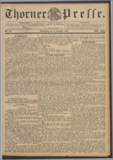 Thorner Presse 1895, Jg. XIII, Nro. 291 + Beilage