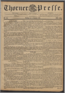 Thorner Presse 1895, Jg. XIII, Nro. 295 + Beilage, Extrablatt