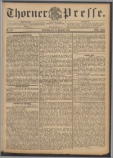 Thorner Presse 1895, Jg. XIII, Nro. 297 + Beilage