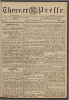 Thorner Presse 1895, Jg. XIII, Nro. 301 + Beilage