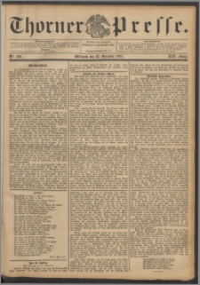 Thorner Presse 1895, Jg. XIII, Nro. 302 + Beilage