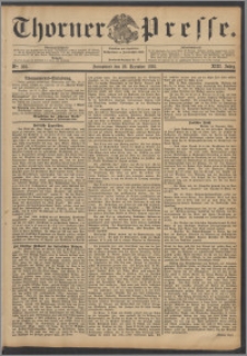 Thorner Presse 1895, Jg. XIII, Nro. 303 + Beilage