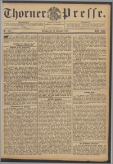 Thorner Presse 1895, Jg. XIII, Nro. 305 + Beilage
