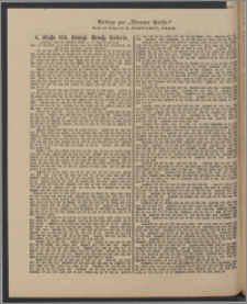 Thorner Presse: 4 Klasse 193. Königl. Preuß. Lotterie 21 Oktober 1895 3. Tag