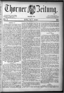 Thorner Zeitung 1881, Nro. 5
