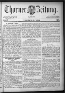 Thorner Zeitung 1881, Nro. 10