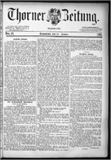 Thorner Zeitung 1881, Nro. 18