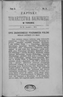Zapiski Towarzystwa Naukowego w Toruniu, T. 2 nr 4, (1911)