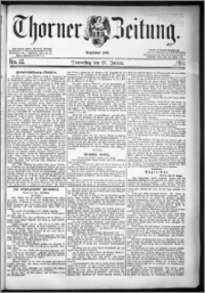 Thorner Zeitung 1881, Nro. 22