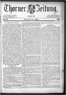 Thorner Zeitung 1881, Nro. 23