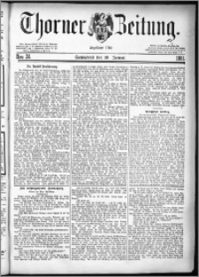 Thorner Zeitung 1881, Nro. 24