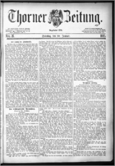 Thorner Zeitung 1881, Nro. 25