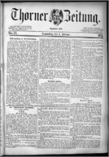 Thorner Zeitung 1881, Nro. 28