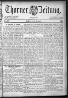 Thorner Zeitung 1881, Nro. 29
