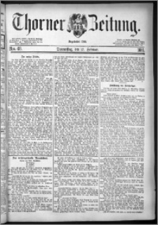 Thorner Zeitung 1881, Nro. 40