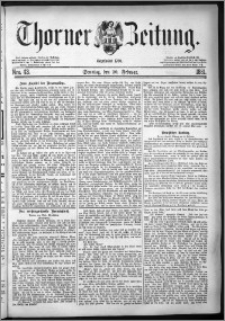 Thorner Zeitung 1881, Nro. 43