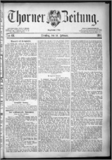 Thorner Zeitung 1881, Nro. 44