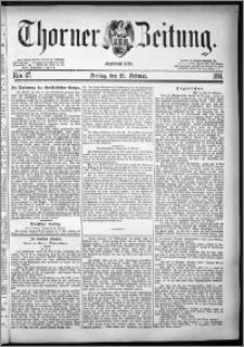 Thorner Zeitung 1881, Nro. 47