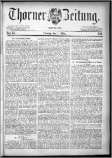 Thorner Zeitung 1881, Nro. 50