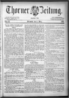 Thorner Zeitung 1881, Nro. 51