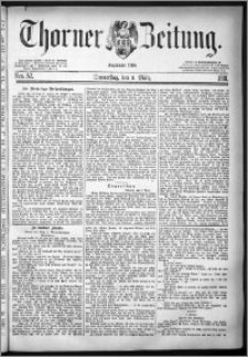 Thorner Zeitung 1881, Nro. 52