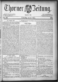 Thorner Zeitung 1881, Nro. 58