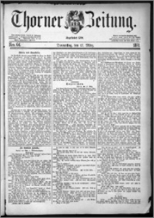 Thorner Zeitung 1881, Nro. 64
